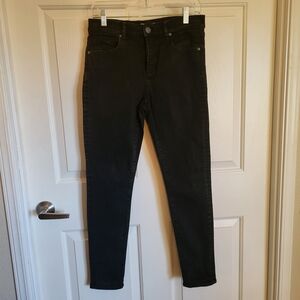 Loft, black, skinny leg jeans size 8/29
